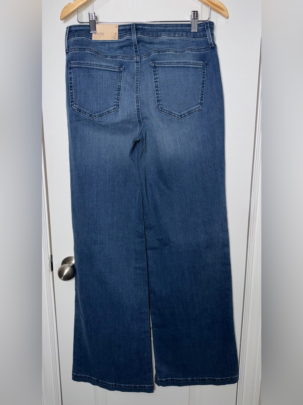 NWT NYDJ Teresa Wide Leg Jeans Size 8 - Picture 4 of 9